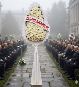 Cenaze, Açılış tören, Düğün ve nikah. pendik beyaz çelenk